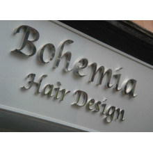 Polished Mirror Stainless Steel Letter for Billboard